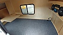 I won't have the back of the cupboard accessible from the outside, i will have vinyl flooring with under floor storage