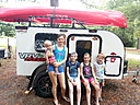 Grandkids and daughter with my VRV Eco